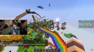 Loads of creative builds from the players (Image via DreamSMP Reloaded YouTube)